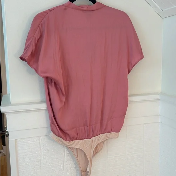 PAIGE Dijon Bodysuit in Lipstick Pink size Women’s Small, NWT! - Picture 6 of 10